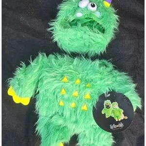 Party City Green and Yellow Monster Costume for Halloween